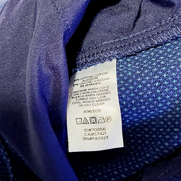 Ann Taylor Loft Marisa Ankle Pants Blue Size 2 - Picture 3 of 8